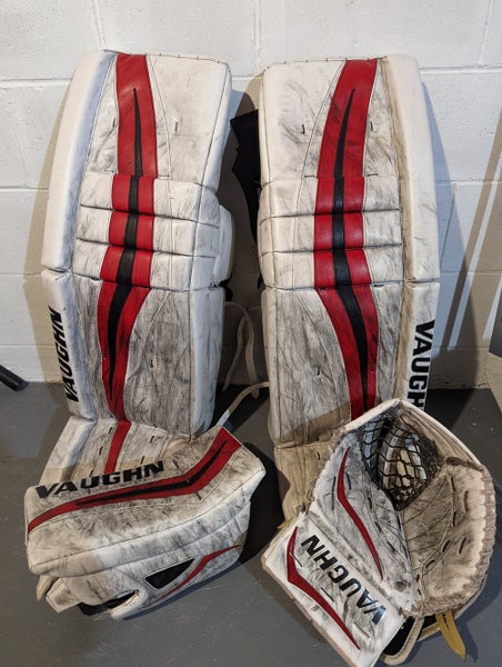 Goalie Full Set Used 35" Vaughn Regular Velocity V7 Pro Stock
