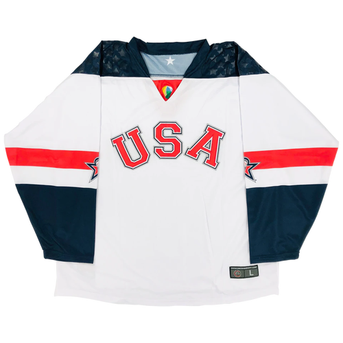 USA 2019 White Jersey Adult Men's New Large