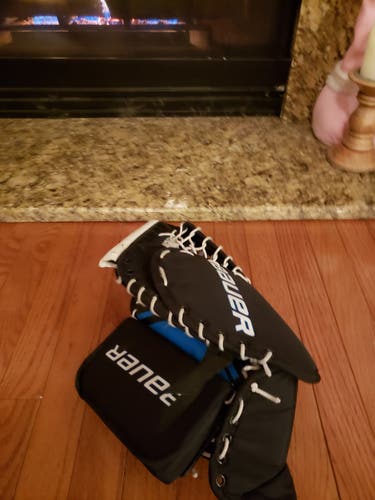 Used Bauer street catch goalie glove