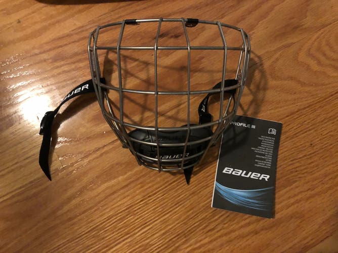 Small Bauer Full Cage Concept 3 Full Shield