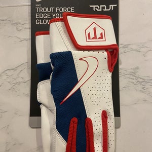 Nike Trout Force Elite Edge Youth Gloves