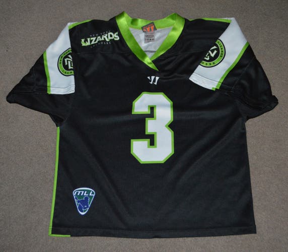 Rob Pannell New York Lizards MLL Lacrosse Jersey Small