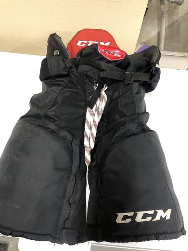 Black Senior Small CCM Hockey Pants