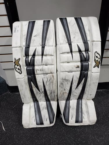 Used Brians G-netik 6.0 34" Senior Md Goalie Leg Pads