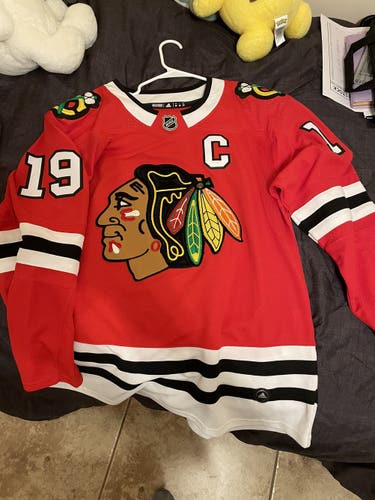 mens L Chicago Blackhawks Authentic Adidas jersey