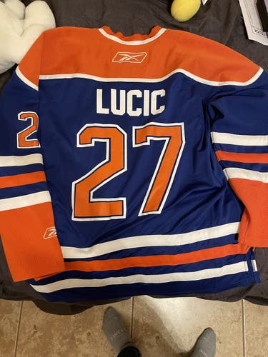 Edmonton Oilers Milan Lucic Reebok Jersey