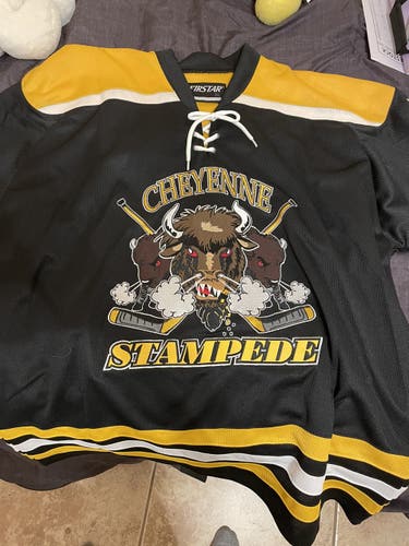 Cheyenne Stampede WSHL Game jersey #14 XL