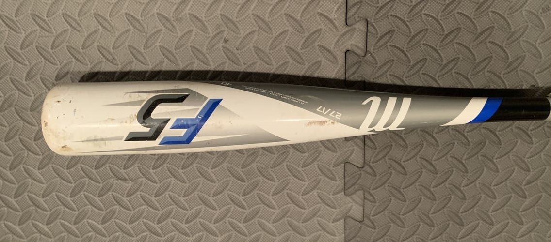 27" 17oz (-10) Marucci F5. 2 3/4" barrel. USSSA Certified