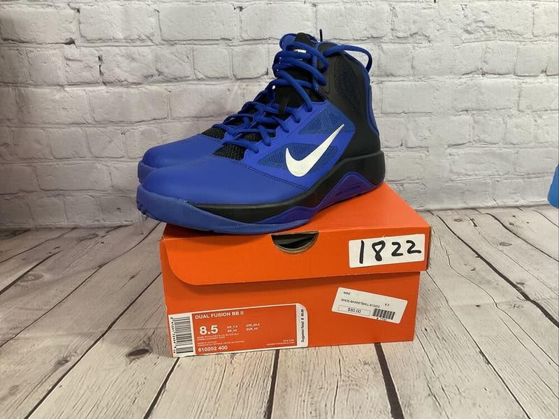 NEW Nike Mens Dual Fusion BB II High Ankle Basketball Shoes  display picture 1