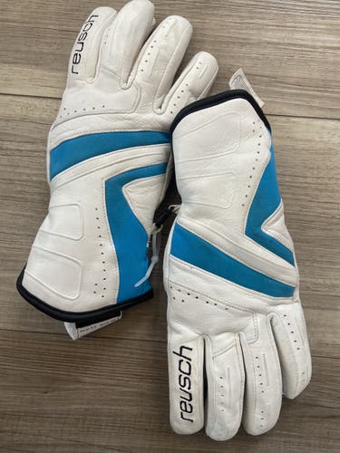 White Adult XS Reusch Mikaela Shiffrin Gloves