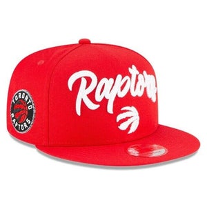Toronto Raptors New Era 9FIFTY NBA Draft Day Adjustable Snapback Hat Cap Red 950