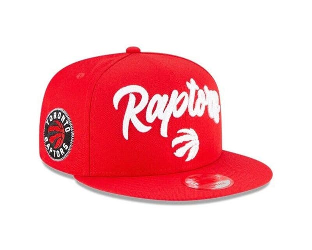 Toronto Raptors New Era 9FIFTY NBA Draft Day Adjustable Snapback Hat Cap Red 950