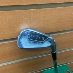 DEMO Callaway X Forged CB 7 Iron Elevate ETS 85 Stiff Flex Individual Golf Club