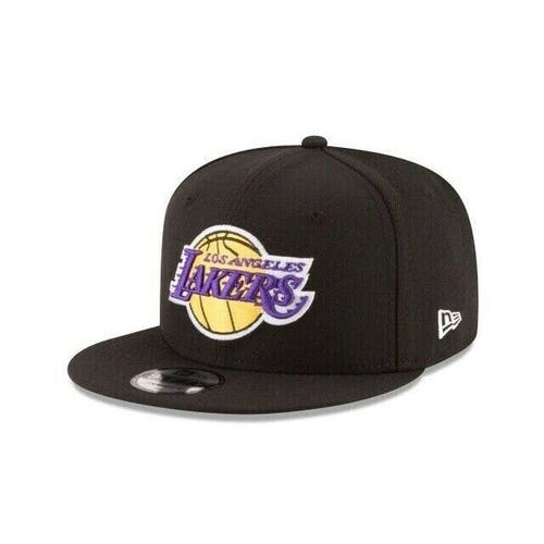 2022 Los Angeles Lakers LA New Era 9FIFTY NBA Adjustable Snapback Hat Cap Black