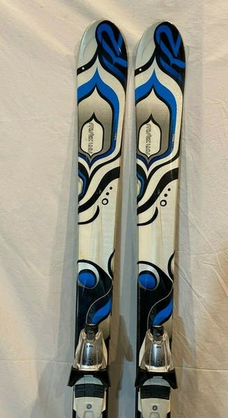 K2 T:Nine Mistic Luv 163cm 119-72-103 r=13m Skis w/Marker