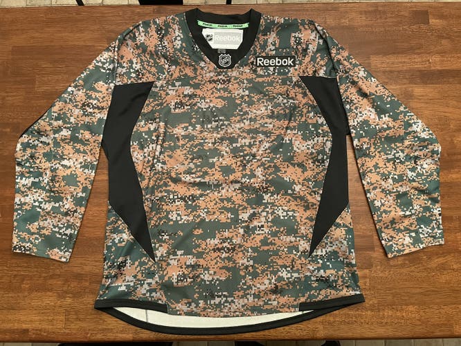 Reebok premier camo salute to service blank jersey