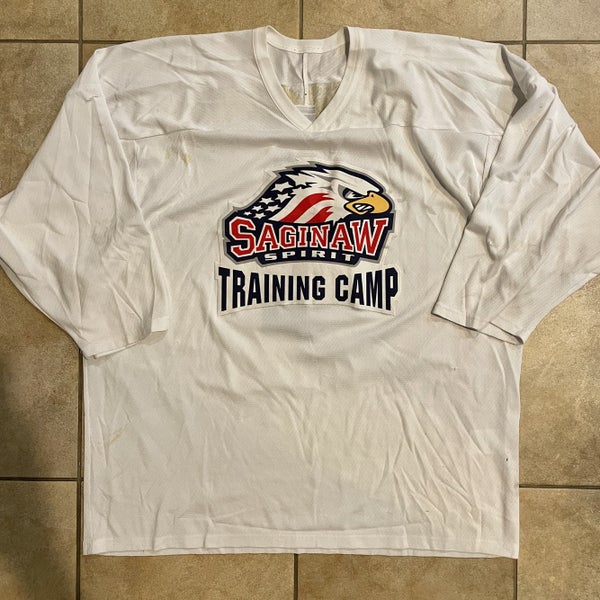 CCM Saginaw Spirit Training Camp Jersey Sz XXL # 4