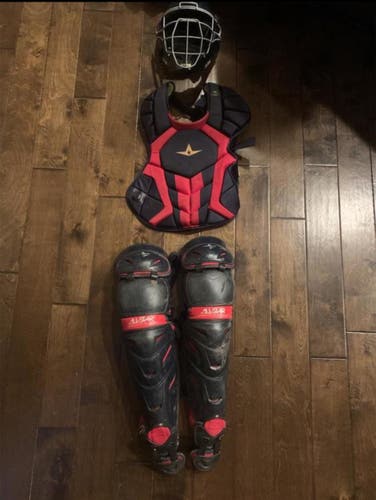 All Star System 7 Catcher's Set
