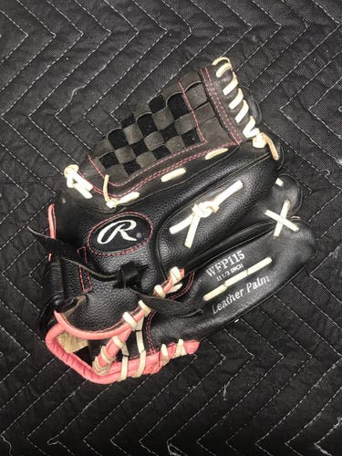 Broken In Rawlings Infield 11.5" WFP115 Softball Glove