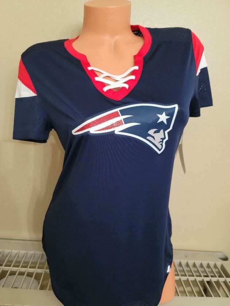 Mac Jones New England Patriots Nike Women's Player Name & Number T-Shirt -  Navy