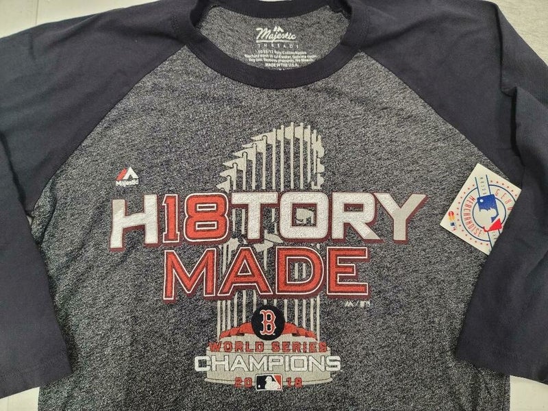 Boston Red Sox Majestic 2018 World Series Champions Locker Room T-Shirt -  Red