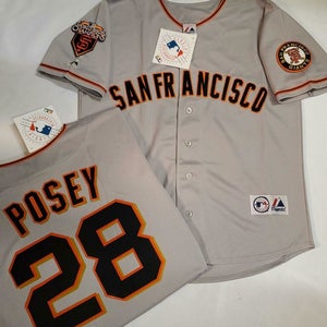 20113 San Francisco Giants BUSTER POSEY 2010 WORLD SERIES Baseball JERSEY