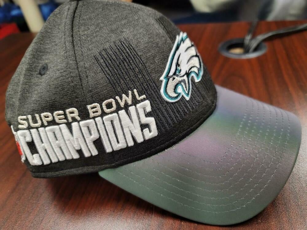 Philadelphia Eagles Super Bowl LII Champions Locker Room Cap Hat