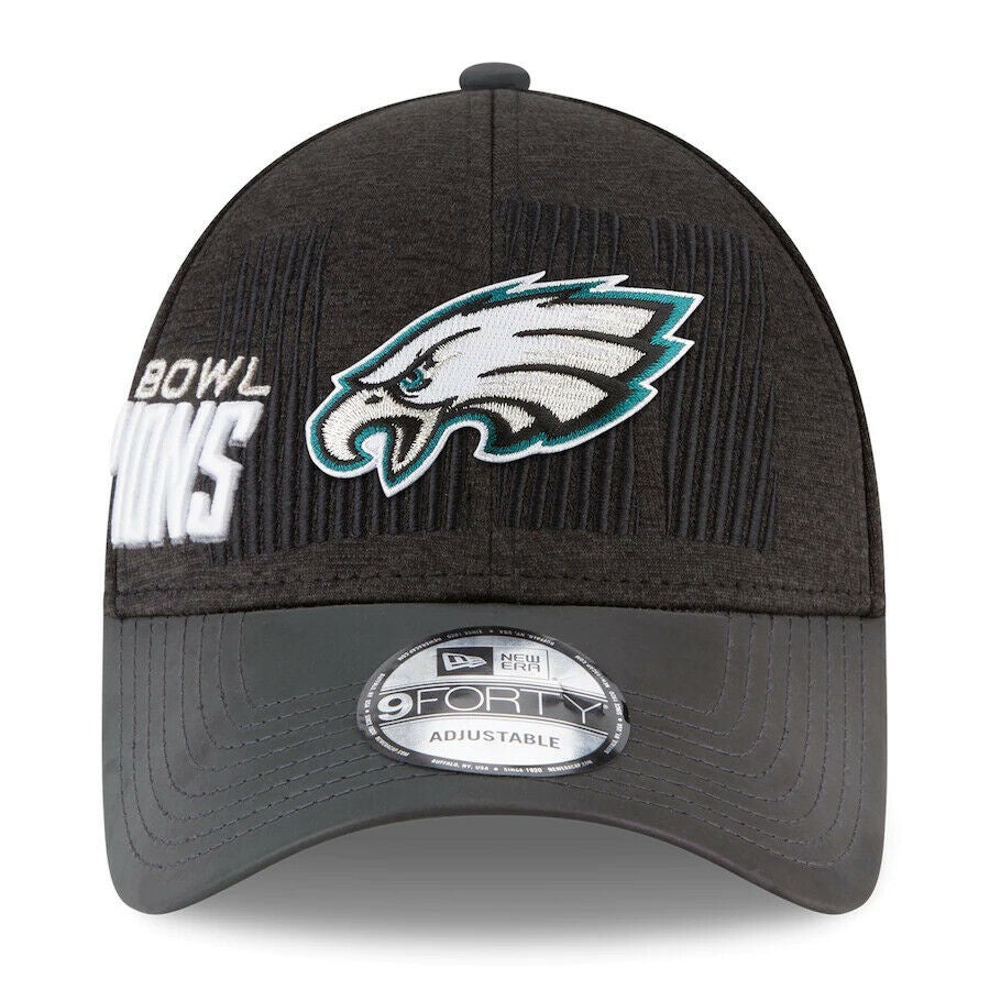 Philadelphia Eagles Super Bowl LII Champions Locker Room Cap Hat New Era  9Forty 192524915905