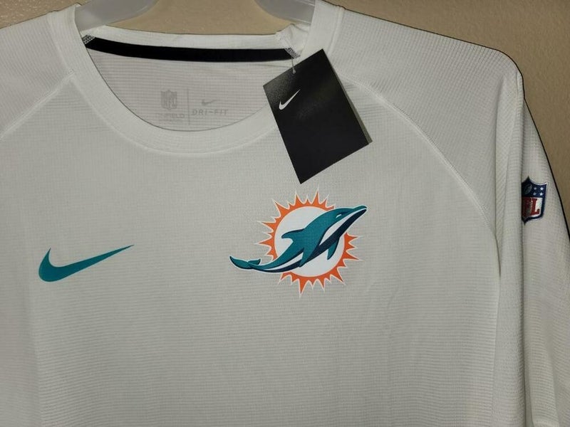 11102 Mens NFL NIKE Apparel MIAMI DOLPHINS Short Sleeves ON FIELD