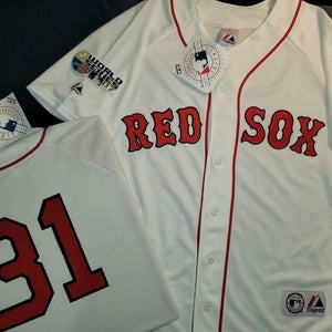 11110 Majestic Boston Red Sox JON LESTER 2007 World Series Baseball JERSEY