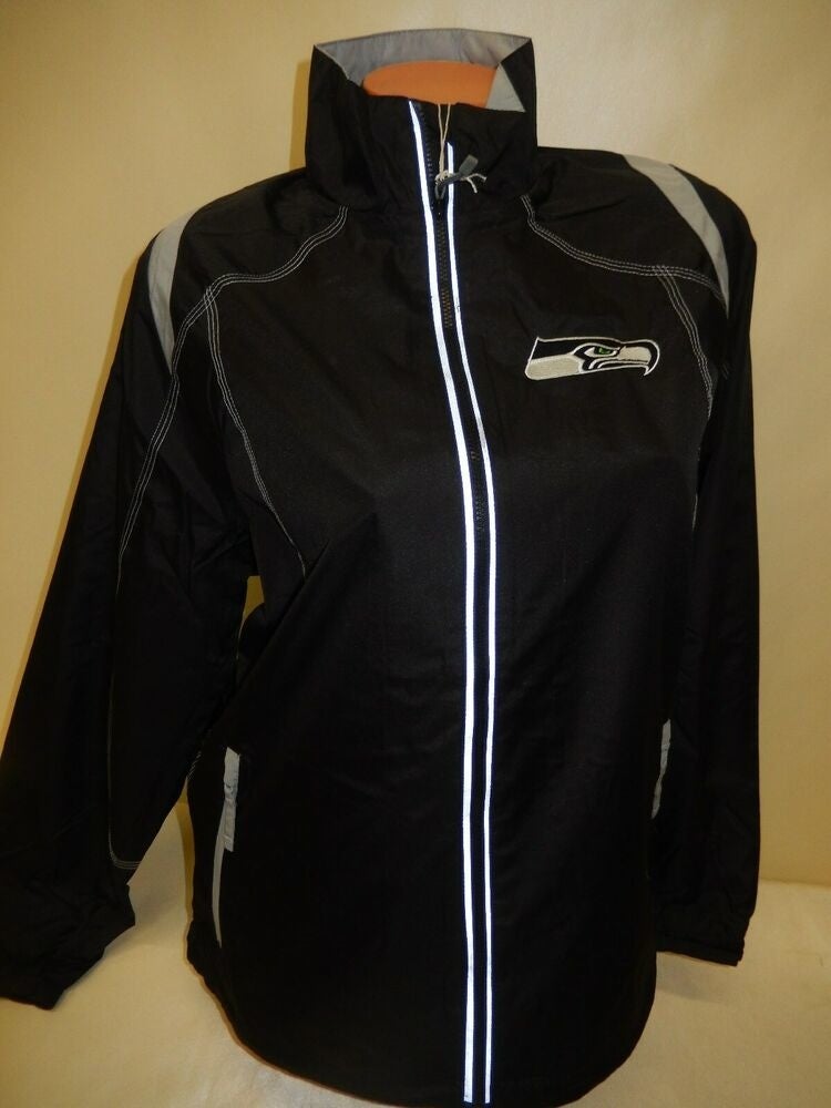 11115 Womens NFL Apparel SEATTLE SEAHAWKS Full Zip Lite JACKET