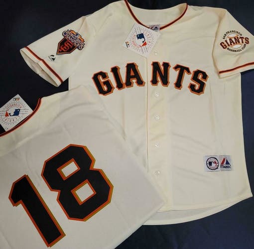 1924 San Francisco Giants MATT CAIN 2010 WORLD SERIES CHAMPIONS Jersey New