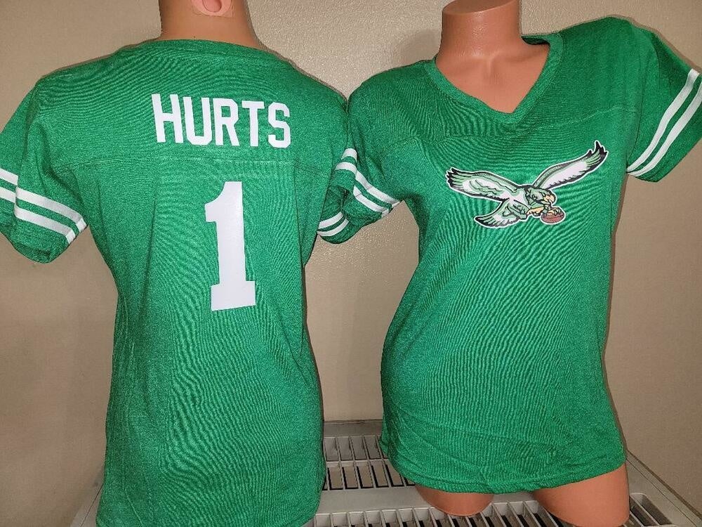 1912 Mens PHILADELPHIA EAGLES JALEN HURTS Vintage Football Jersey Shirt NEW