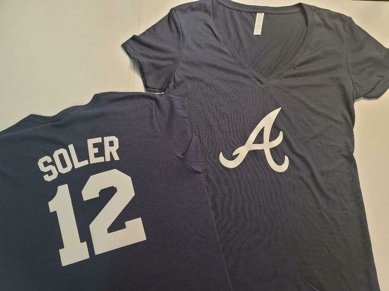 Official Jorge Soler Atlanta Braves Jersey, Jorge Soler Shirts, Braves  Apparel, Jorge Soler Gear