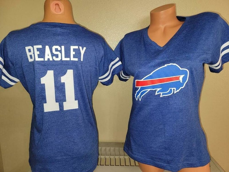 20117 WOMENS Buffalo Bills COLE BEASLEY Hooded long Sleeves Jersey