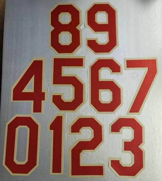 Dodgers jersey red store number