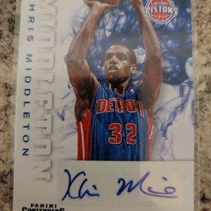 2012-13 Panini Contenders Khris Middleton AUTO Signed RC ROOKIE #237 MINT