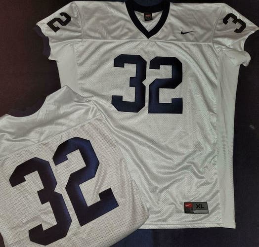 1717 Mens Nike NCAA PENN STATE NITTANY LIONS #32 AUTHENTIC Game JERSEY New