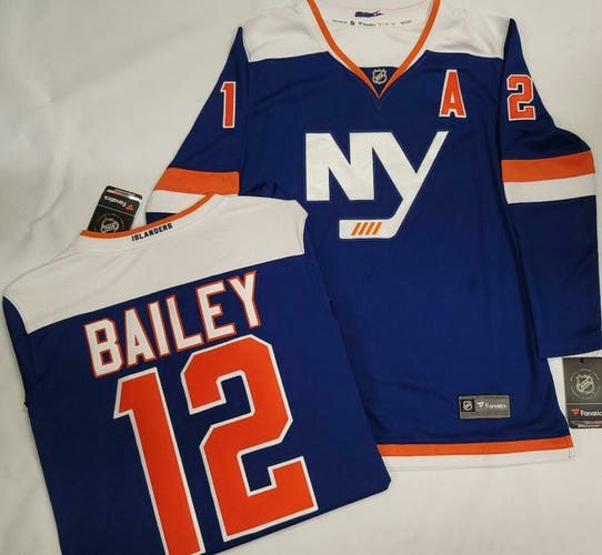1621 WOMENS Fanatics New York Islanders JOSH BAILEY Sewn Hockey JERSEY New