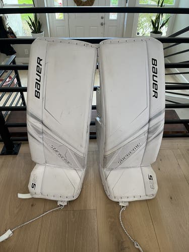 30" Bauer Supreme S29 intermediate Goalie Leg Pads
