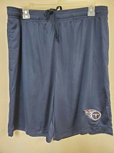 0724 BOYS YOUTH TENNESSEE TITANS Polyester Jersey SHORTS Embroidered W/Pockets