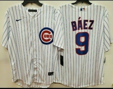 20429 NIKE Mens Chicago Cubs SEIYA SUZUKI "REAL" Baseball JERSEY LARGE New