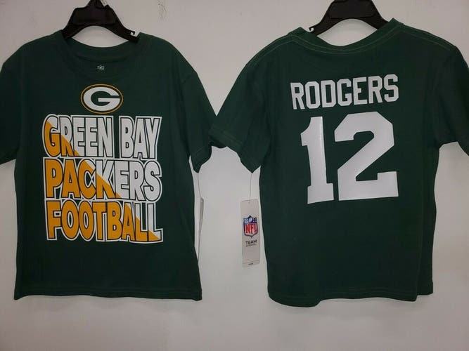 1119 Toddler NFL Team GREEN BAY PACKERS AARON RODGERS Football JERSEY GREEN New
