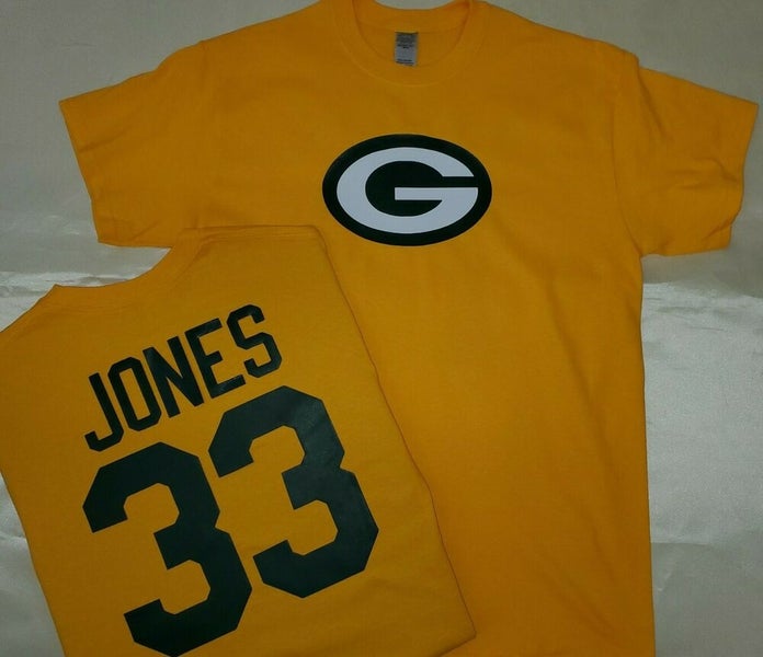 Nike Green Bay Packers Men's Game Jersey Aaron Jones - Green