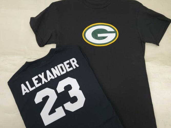 1119 MENS Green Bay Packers JAIRE ALEXANDER Football Jersey Shirt BLACK New