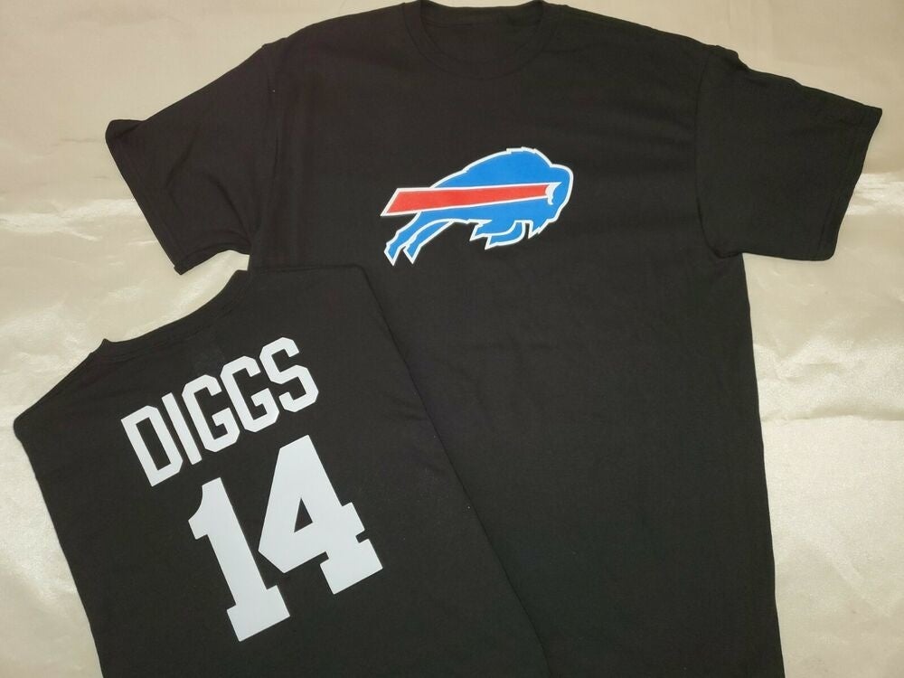 01030 MENS NFL Buffalo Bills STEFON DIGGS Name Number Football Jersey SHIRT  RED