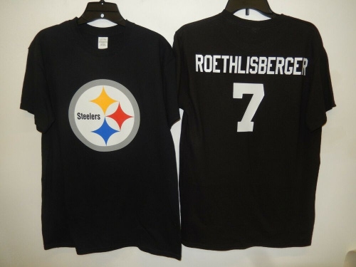 0925 MENS Pittsburgh Steelers BEN ROETHLISBERGER Eligible Receiver Jersey Shirt