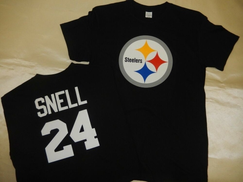 0925 MENS Pittsburgh Steelers BENNY SNELL Eligible Receiver Jersey Shirt