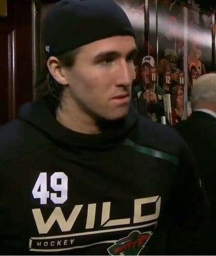 TEAM PLAYER ISSUE Victor Rask Minnesota Wild Fanatics Authentic Pro Hoodie XL