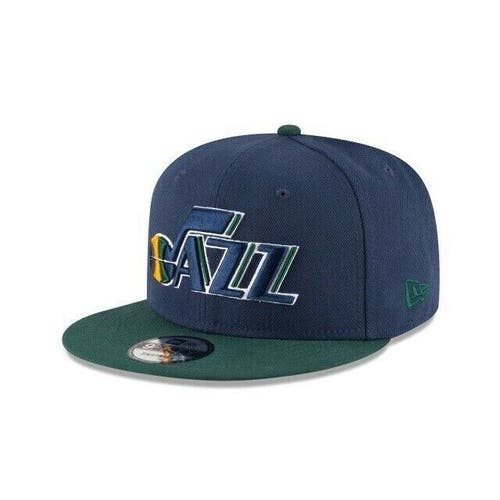 2022 Utah Jazz New Era 9FIFTY NBA Adjustable Snapback Hat Cap 2Tone 950 Note